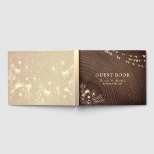 Livre D'or Rustic Wood Wedding