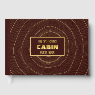 Livre D'or Rustique Cabine Vacances Accueil Location Arbre d'