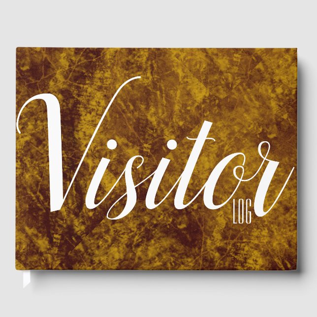 Livre D'or Semblable en marbre cuir | Manuel du journal des v (Recto)