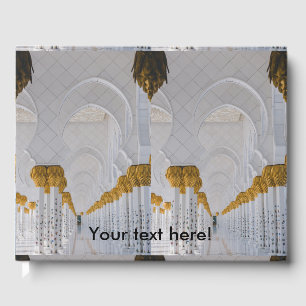 Livre D'or Sheik Zayed Grande Mosquée colonnes, Abu Dhabi
