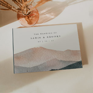 Livre D'or Sierra Dusk Mariage Sunset de Desert Mountain