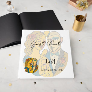 Livre D'or Silhouette artistique Destination Mariage Art mode