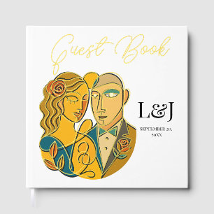 Livre D'or Silhouette artistique Destination Mariage Art mode