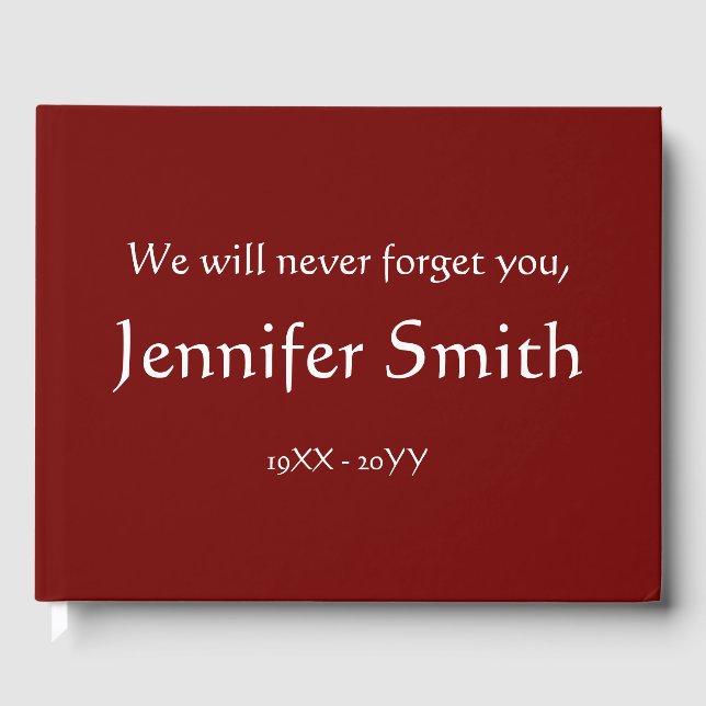 Livre d'or Simple, Basic Sympathy (Recto)