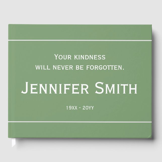 Livre d'or Simple, Basic Sympathy (Recto)