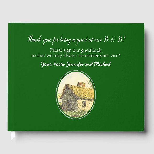 Livre d'or simple, simple B et B (Recto)