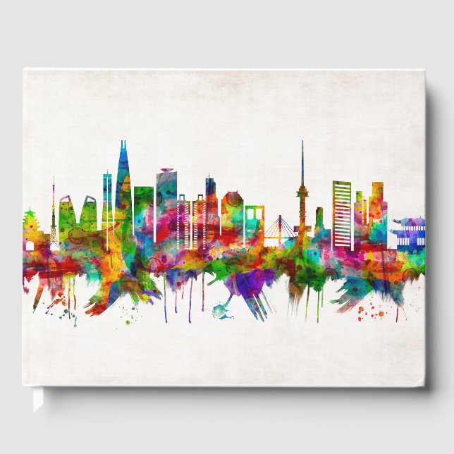 Livre D'or Skyline Séoul Corée du Sud (Recto)