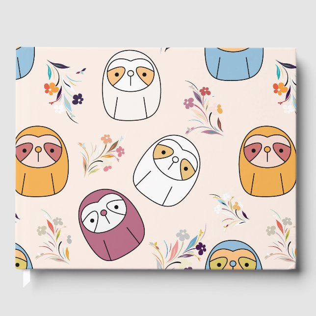 Livre D'or Sleepy Sloth (Recto)