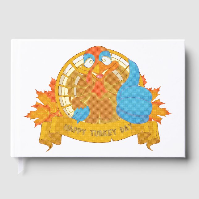 Livre D'or SlipperyJoe's Happy Turquie Day automne feuilles c (Recto)