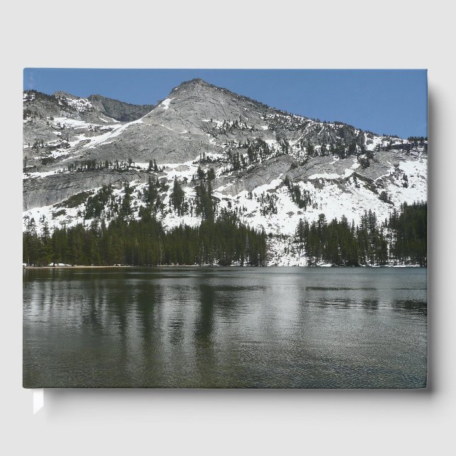 Livre D'or Snowy Tenaya Lake Yosemite National Park Photo (Recto)