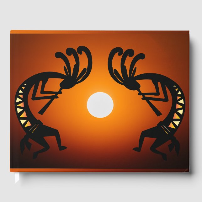 Livre D'or Soleil sud-ouest Kokopelli (Recto)