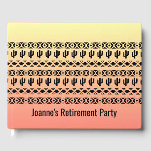Livre D'or Southwest Ombre Design Guest Book