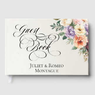 Livre D'or Spring Wildflowers - Ivory