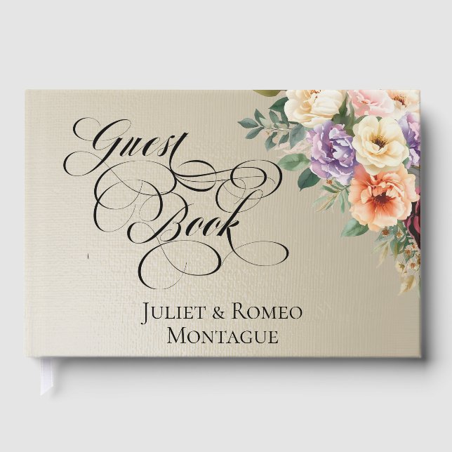 Livre D'or Spring Wildflowers - Wheat (Recto)