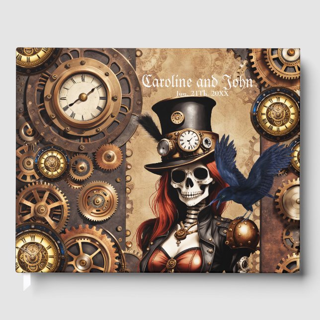 Livre D'or Squelette de Steampunk Cutest (Recto)