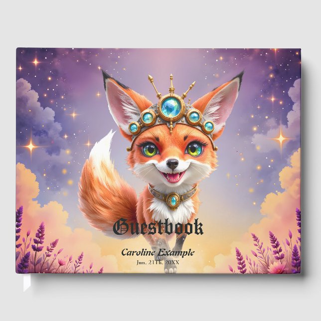 Livre D'or Starlit Fox of the Moonlit Meadows. (Recto)