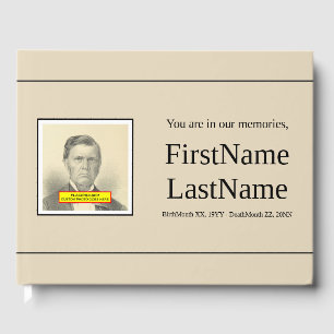 Livre d'or sur le service funéraire minimal et ord