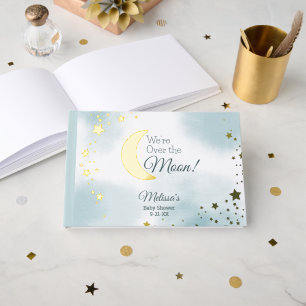 Livre D'or Sweet We're Over the Moon Dreamy Baby shower