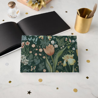 Livre D'or Tapisserie vintage prairie