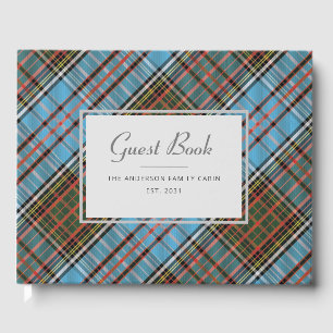 Livre D'or Tartan Clan Anderson Plaid Multicolor Check person