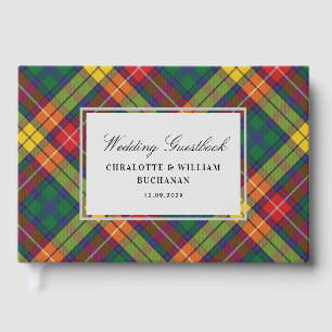 Livre D'or Tartan Clan Buchanan Plaid Multicolor Vérifier per