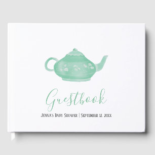 Livre D'or Tea Party Shabby Chic Baby shower