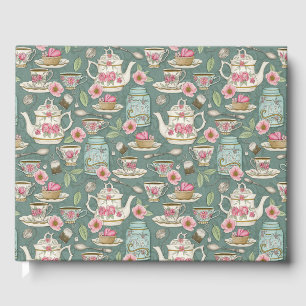 Livre D'or Tea Party vintage