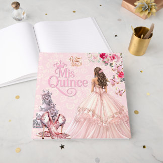 Livre d'or Tendre 15 Ans Rose Pâle Quinceañera