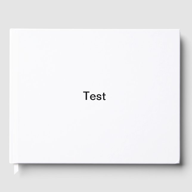 Livre D'or Testbook (Recto)