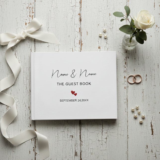 Livre D'or The Forever Chapter – Elegant Personalized  (Créateur téléchargé)