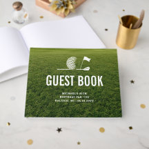 Thème golf Fête de golfeur Minimaliste 30e Anniver