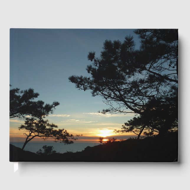 Livre D'or Torrey Pine Sunset III Paysage californien (Recto)