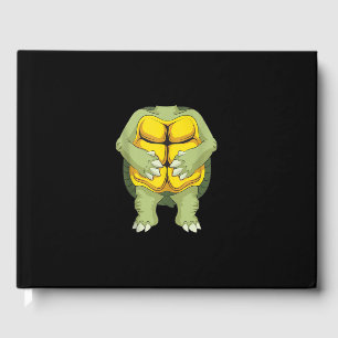 Livre D'or Tortue sans tête cool Halloween Costume drôle Lazy