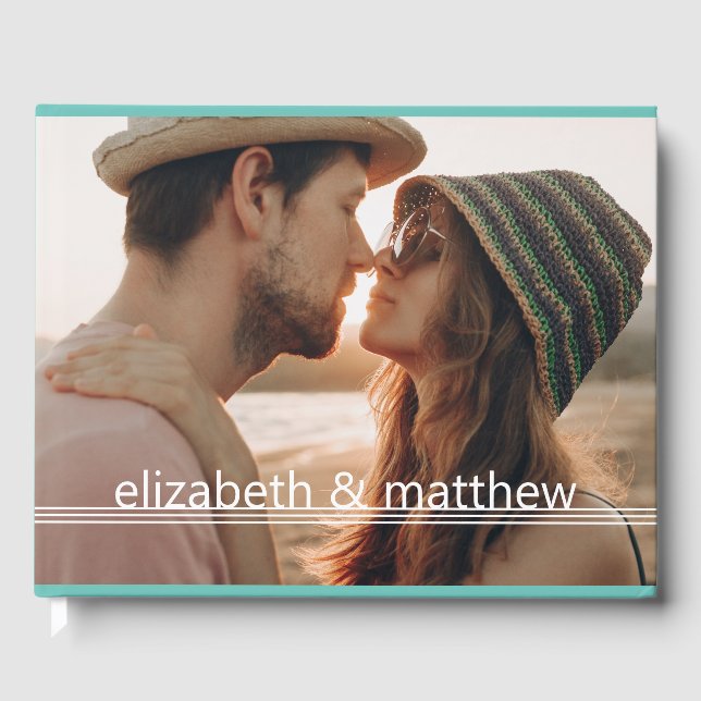 Livre D'or Toujours et toujours | Mémorial photo personnalisé (Recto)