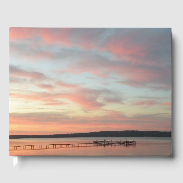 Livre D'or Tranquillité du coucher de soleil (Recto)
