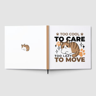 Livre D'or Trop Cool pour s'occuper, trop paresseux pour boug