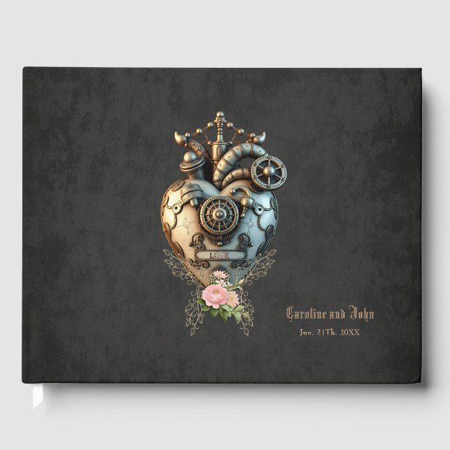 Livre D'or Un coeur steampunk impressionnant (Recto)