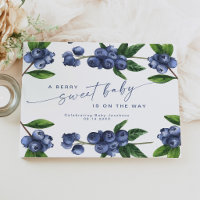 Une Baby Shower aux Fruits Rouges pour Bébé Bleuet