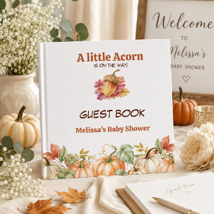 Livre D'or Une petite cérémonie de baby shower automnale pour