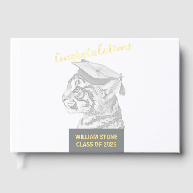 Livre d'or Unique Graduation Foil (Recto)