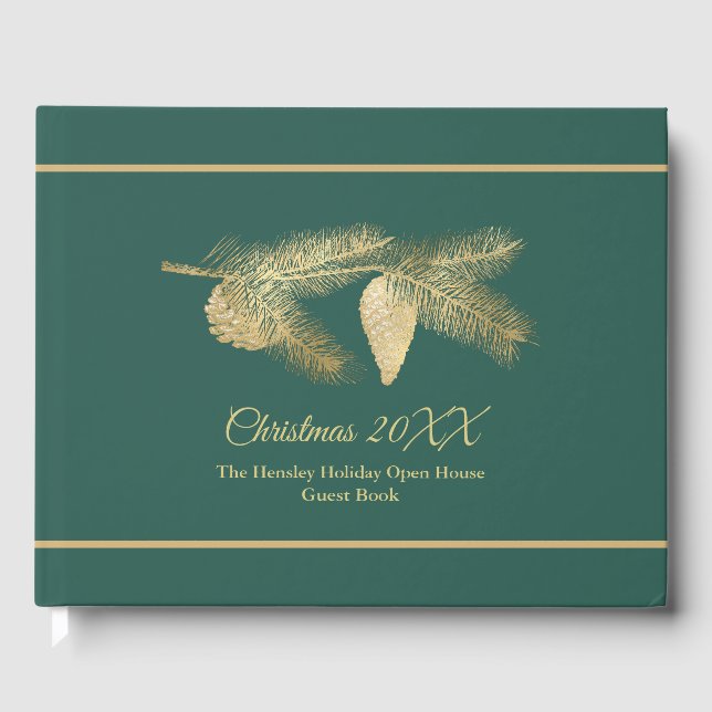 Livre D'or Vacances Pine d'hiver (Recto)