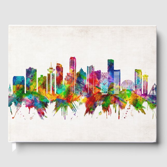 Livre D'or Vancouver Canada Skyline (Recto)