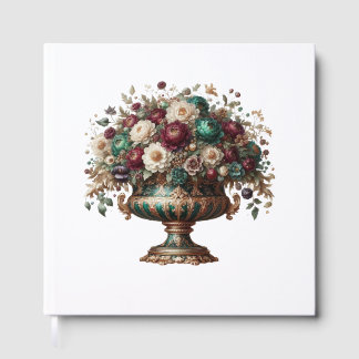 Livre D'or Vase floral de Bavière victorien
