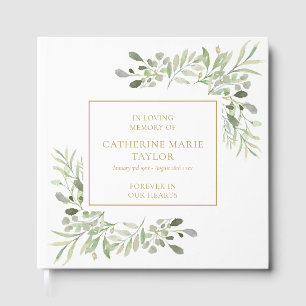 Livre D'or Végétation En Mémoire Funéraire Mémorial