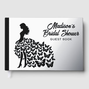 Livre D'or Véritable Foil Elegant Mariée Fête des mariées Arg
