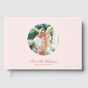 Livre D'or Véritable Foil Photo Simple Personnalisé Mariage r