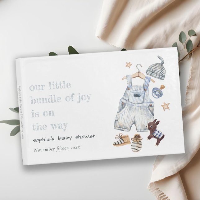 Livre D'or Vêtements Bébé mignons Essentials Baby shower Garç (Créateur téléchargé)