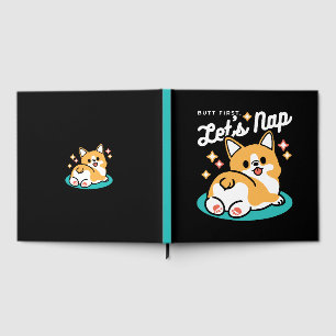 Livre D'or Vibes Corgi Butt et Nap - Joli chien couché