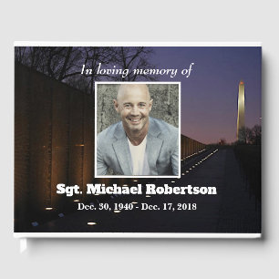 Livre D'or Vietnam Veteran et Washington Memorial