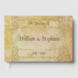 Livre D'or Vintage victorien romantique Fairytale Mariage